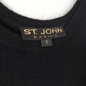 St. John Tops - ST. JOHN BASICS KNITS BLACK TANK SHELL TOP SZ S St. John Tops - ST. JOHN BASICS KNITS BLACK TANK SHELL TOP SZ S